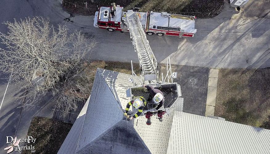 Bartlett Church Weather Vane - Currier and Hempel placing it