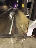 Hit and run damages Jackson Covered Bridge