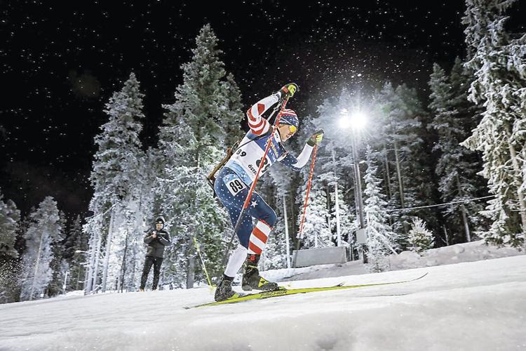 Winter Olympics - Sean Doherty skiing