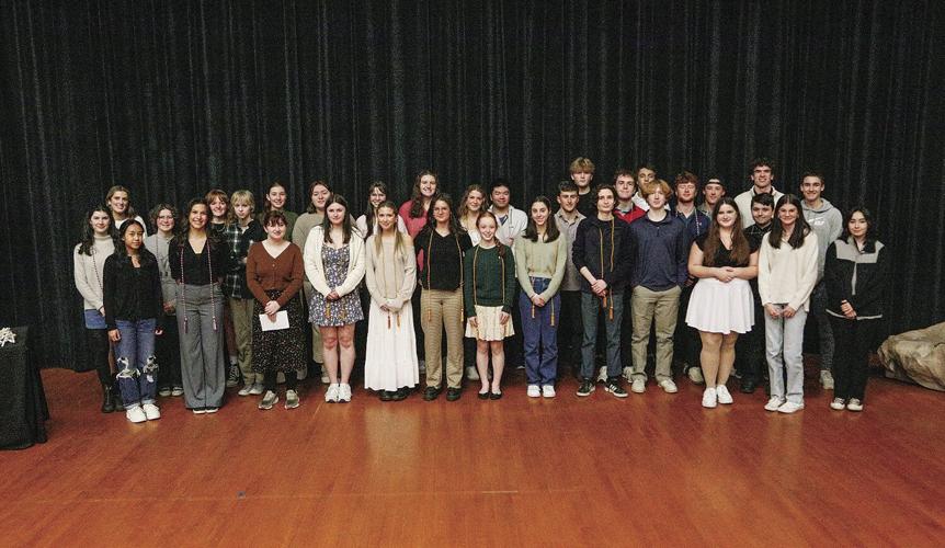 03-14-24 HS Induction group both