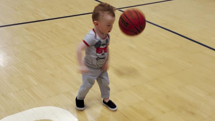 Josiah Arsenault has all eyes on the basketball
