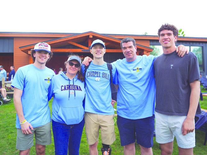 Camden Bailey Cancer Foundation launch - Camden with family