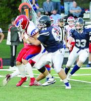 Boone scores five times as Raiders remain undefeated; beat Messalonskee 37-20