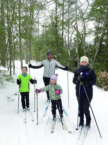 Nordic Tracks - Christmas memories - ski on Tin Mountain