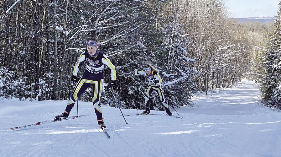 KHS cross-country ski - Carli Krebs and Grace Perley