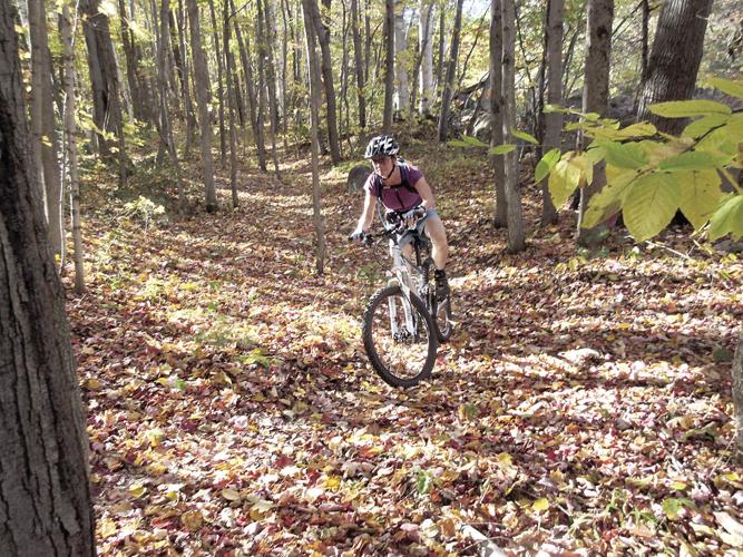 Wheel Family Fun - Gorham's Power Island trails