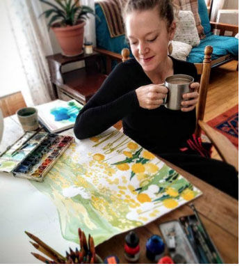 Between the Lines - Local gallery to feature artist Mattie Rose Templeton