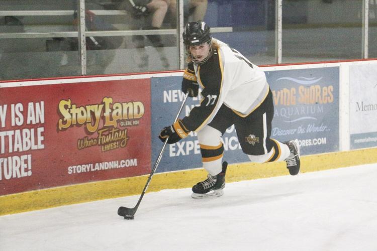 02-23-22 KHS Hockey silvia along boards