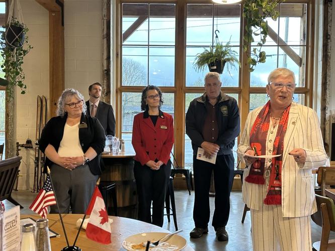 At the May meeting of Coos County businesses with the Canadian Consular General to New England