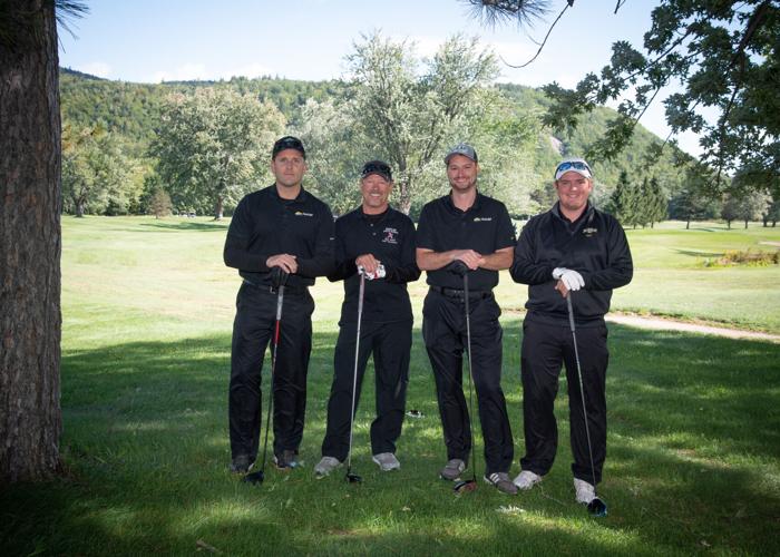 First place team in the 33rd AVH Auxiliary Golf Tournament