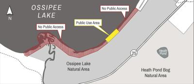 Ossipee lake brochure map