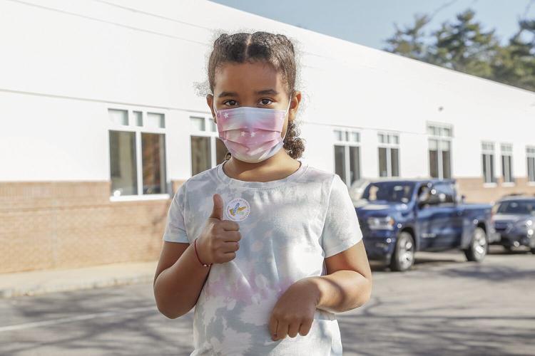 11-13-21 Vax Clinic thumbs up