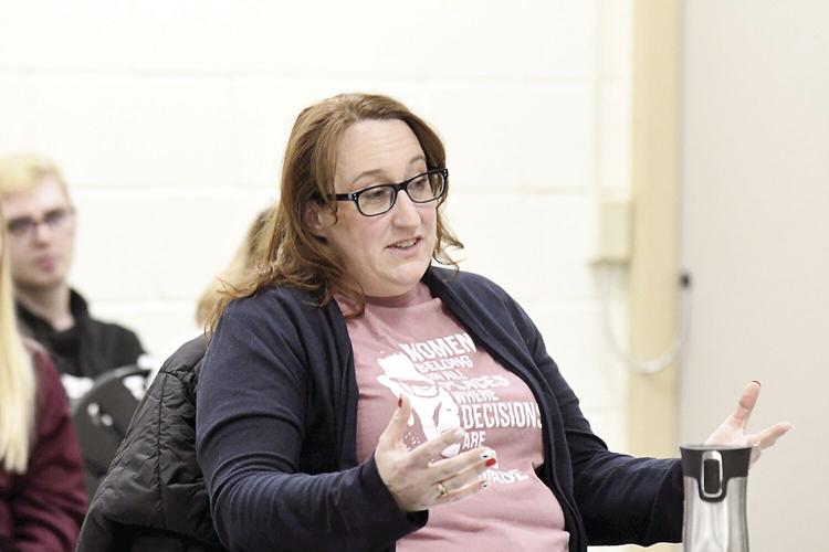 Conway School Board - close a school motion - Michaela Clement