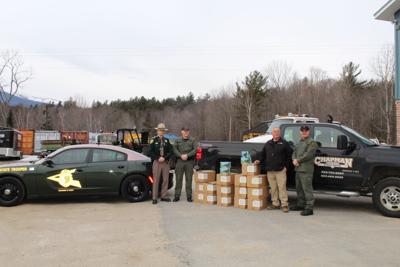 Chapman donates tillotson gloves to first responders