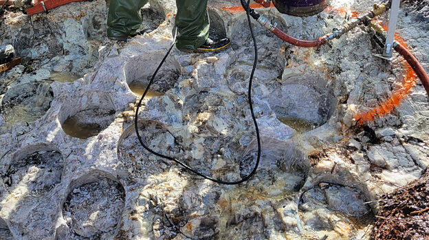 PMET Conducts Large Scale Caesium Sampling Program at CV13
