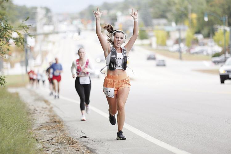 09-22-24 Milers Half Marathon rock on pose
