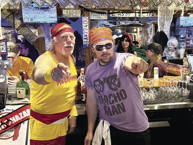 Valley Voice - Halloween wrestlers at the Red Parka