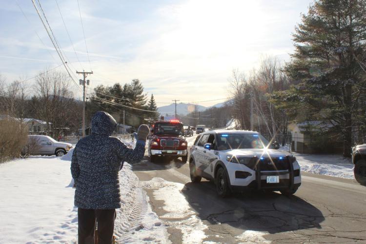 Santa Parade in Gorham