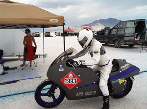 Bonneville dreams come true for local man