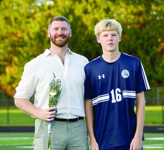 FA Boys Soccer - Senior Match - Nazar Saifullin and family