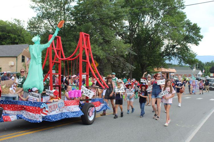 A July 4 parade float by the Gorham Parks and Rec summer program received first place honors