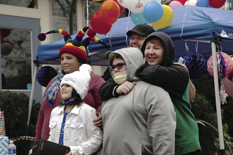 Make-A-Wish Parade 12 Bishop family