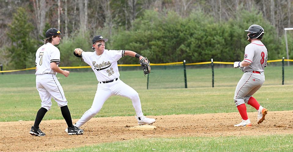 KHS Baseball - Jacob Brown play at second