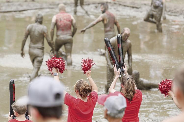 09-11-22 Mud Bowl red fans behind
