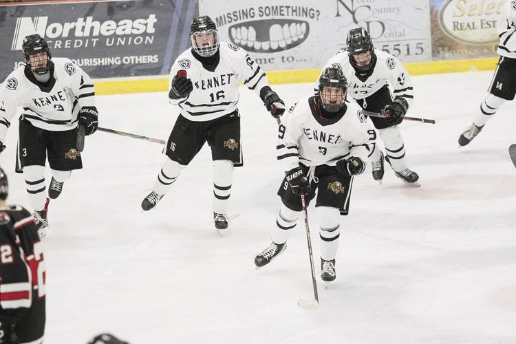 12-28-23 Peter Hall Hockey 1st goal celly 2