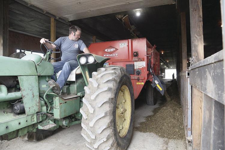 06-01-22 Hussey Farm tractor and feed