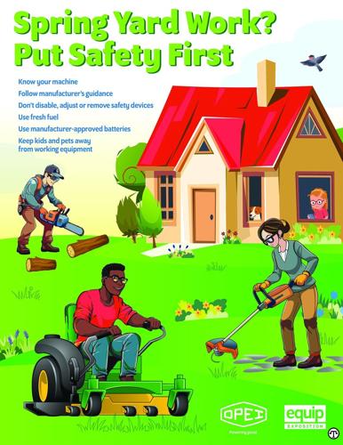 Spring Yard Work? Remember Safety First