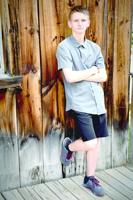 Lions Club Student of the Month Collin Varney