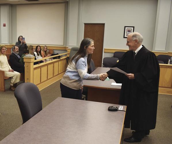 Karen Rines Swearing in