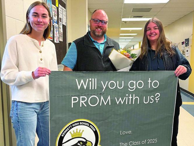 Kennett High - promposal - Safety coordinator Chris McCracken