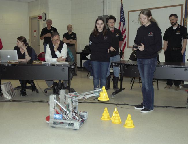 Kennett Coders visit Conway School Board