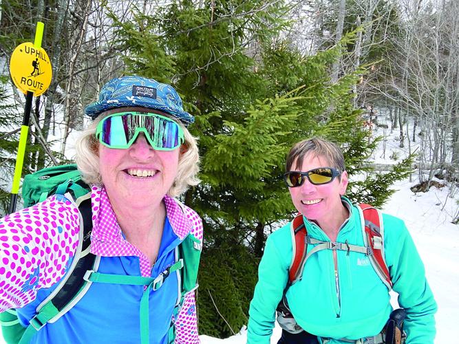 Nordic Tracks - Black Mountain - Laurel Smith and Sally McMurdo selfie