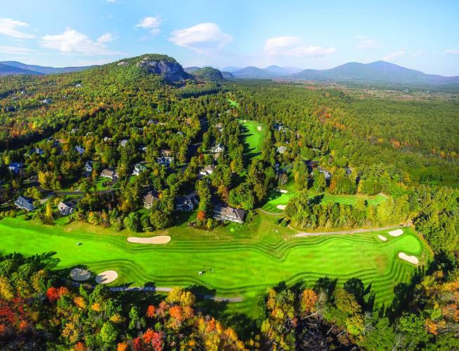 Golf Column - Hale's Location - Drone shot