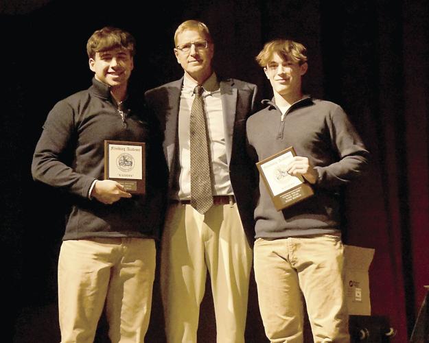 FA Fall Sports Awards - Mike Malia and Holden Edenbach - football