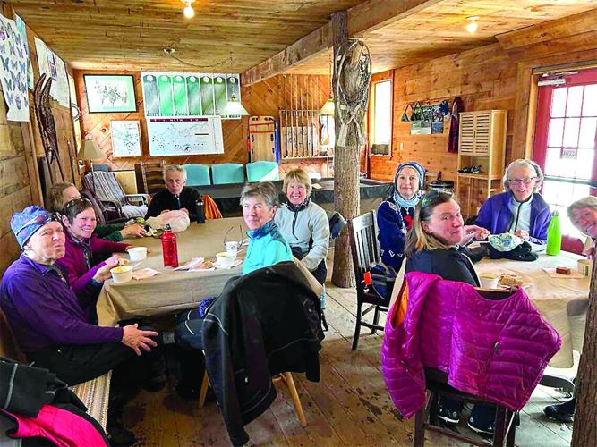 Nordic Tracks - Bear Notch Ski Touring and winery - Bear Notch lunch group