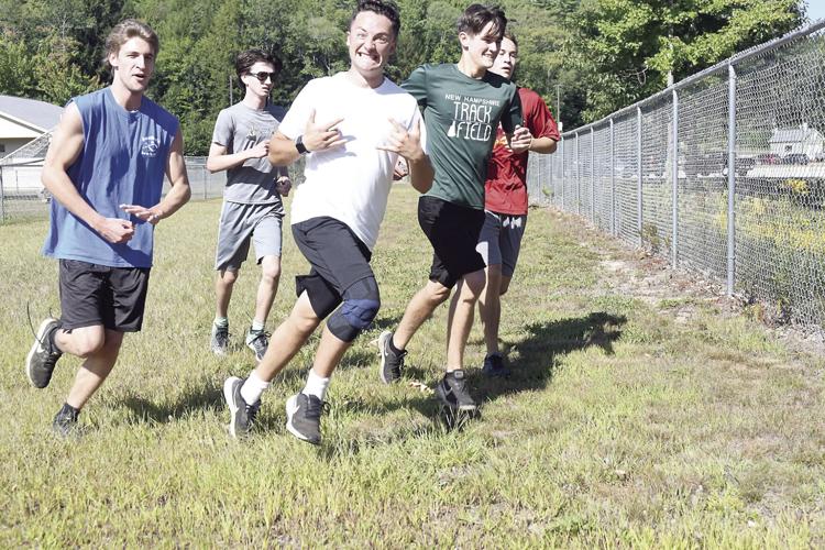 KHS Cross-Country Running - boys 1.5-mile run