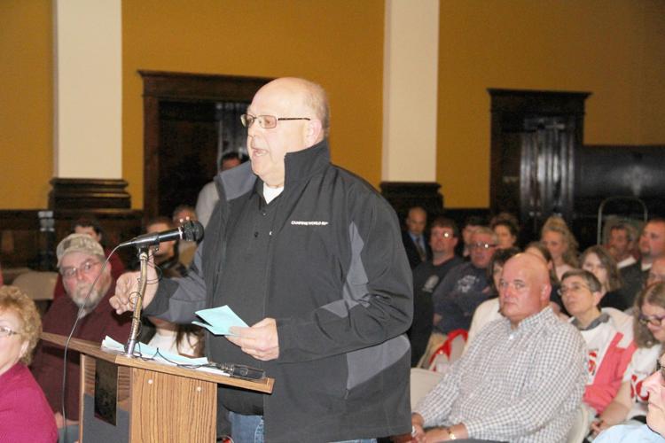 Large turnout at budget hearing as