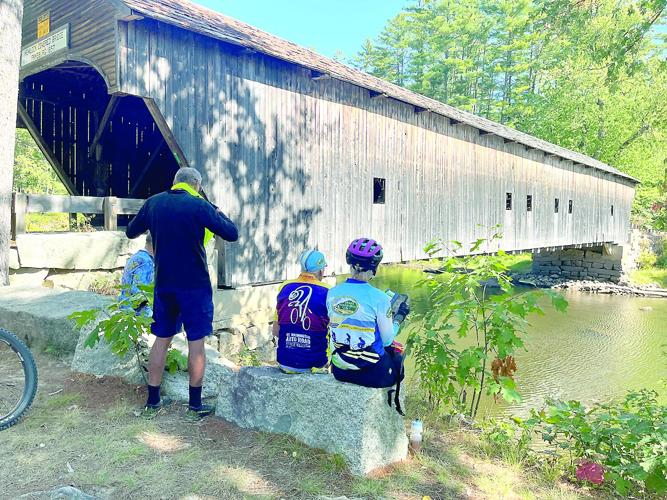 Wheel Family Fun - Frog Alley in Fryeburg - Hemlock Covered Bridge