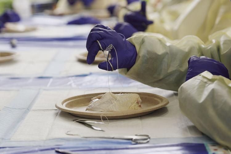 07-09-21 Suturing for STEM tying a knot