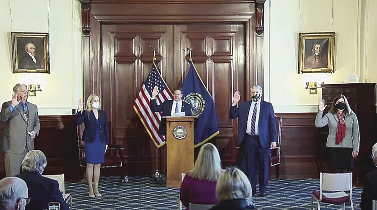 Joe Kenney sworn in