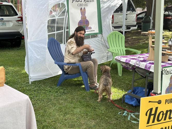 Joe Doherty of Lancaster and his dog, Tum Tum