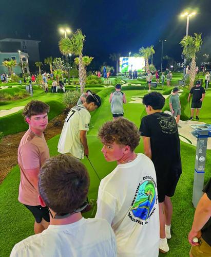 KHS baseball - Myrtle beach mini golf