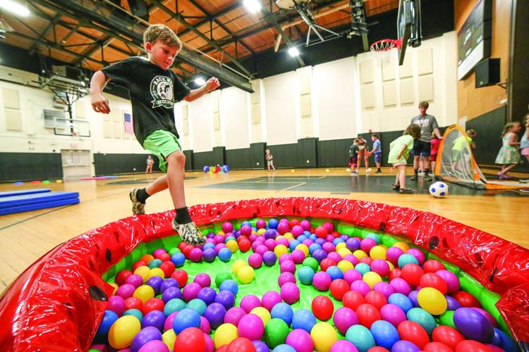 06-25-25 Conway Rec Camp jump into ball pit