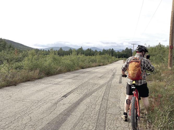Wheel Family Fun - the paved section of Porter Road heading south