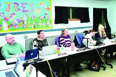 Bartlett School Board - open enrollment - Aimee Frechette and board