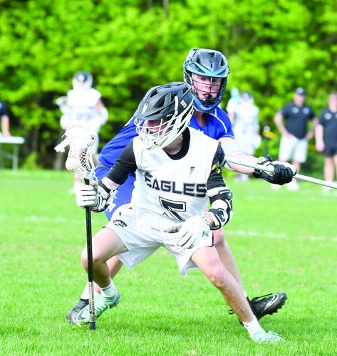 KHS Boys LAX - Cole McAllister move